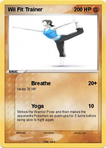 Pokemon Wii Fit Trainer