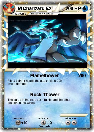 Pokemon M Charizard EX