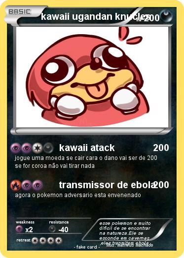 Pokemon kawaii ugandan knucles