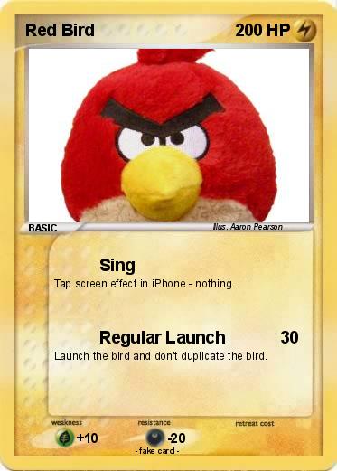 Pokemon Red Bird
