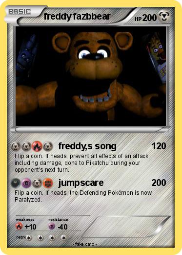 Pokemon freddy fazbbear