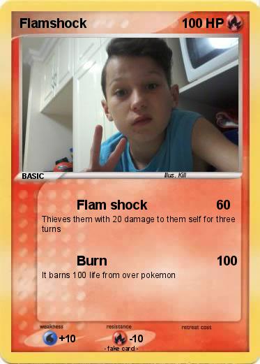 Pokemon Flamshock