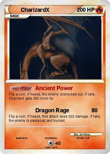 Pokemon CharizardX