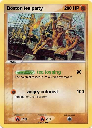 Pokemon Boston tea party