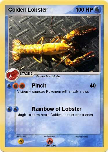 Pokemon Golden Lobster