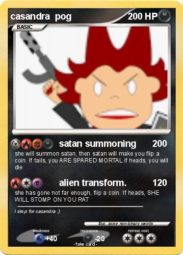 Pokemon casandra  pog