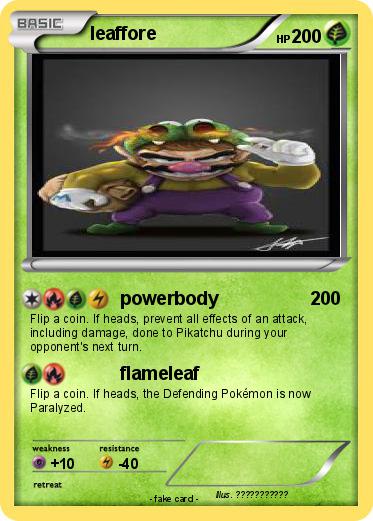 Pokemon leaffore