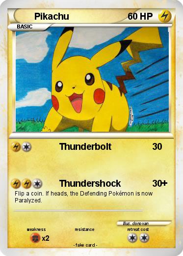 Pokemon Pikachu