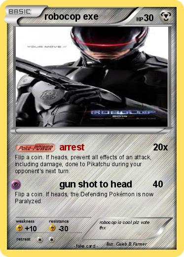 Pokemon robocop exe