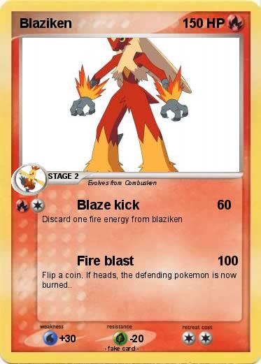 Pokemon Blaziken