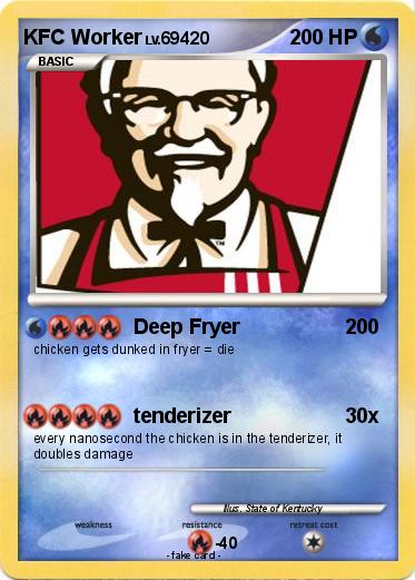 Pokemon KFC Worker