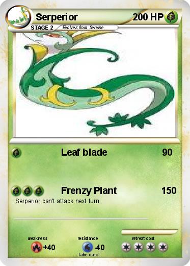 Pokemon Serperior