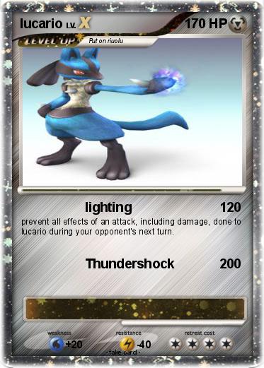 Pokemon lucario
