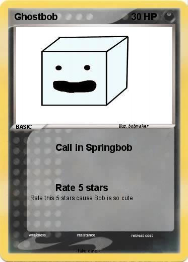 Pokemon Ghostbob
