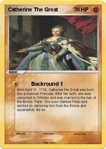 Pokemon Catherine The Great