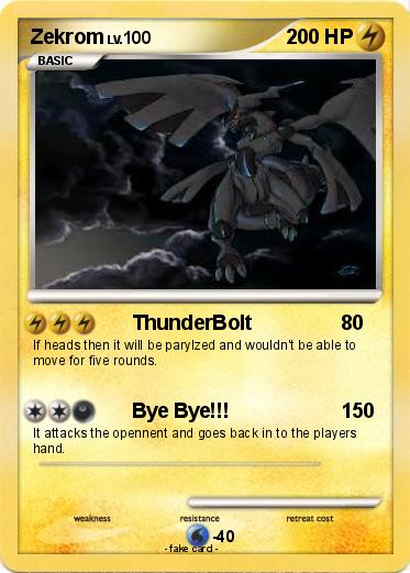 Pokemon Zekrom