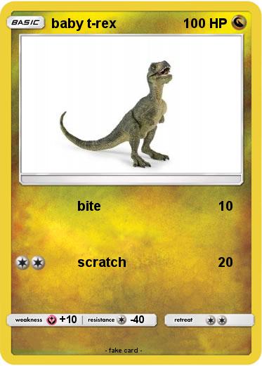 Pokemon baby t-rex