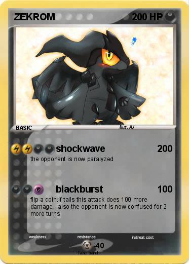 Pokemon ZEKROM