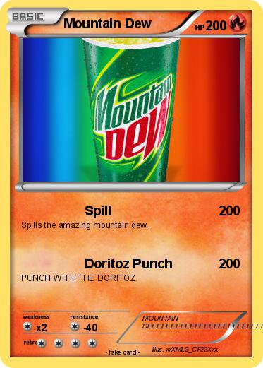 Pokemon Mountain Dew