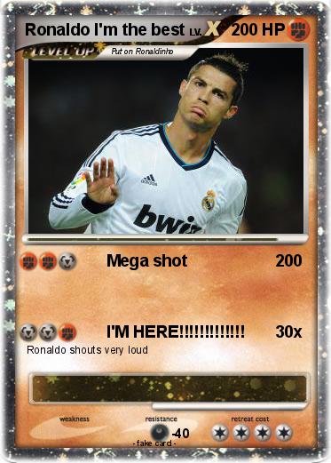 Pokemon Ronaldo I'm the best