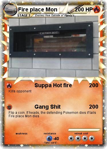 Pokemon Fire place Mon