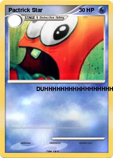 Pokemon Pactrick Star
