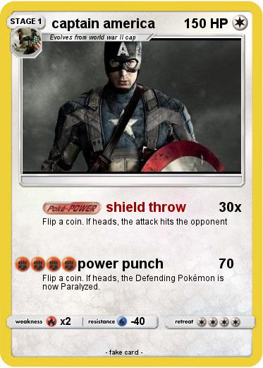 Pokemon captain america