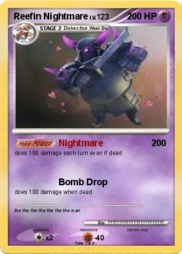 Pokemon Reefin Nightmare