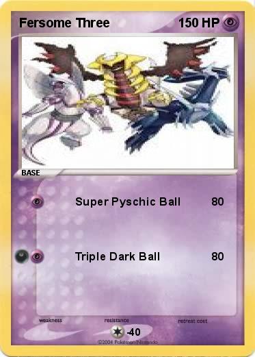 Pokemon Fersome Three