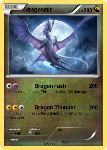 Pokemon dragonatir