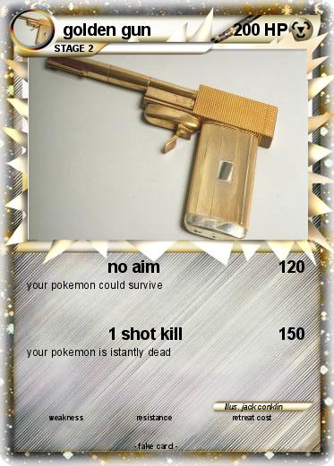 Pokemon golden gun