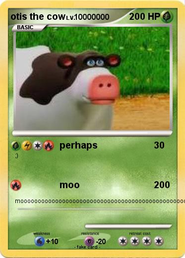 Pokemon otis the cow