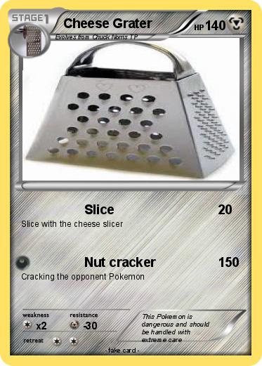 Pokemon Cheese Grater