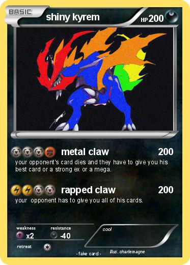 Pokemon shiny kyrem