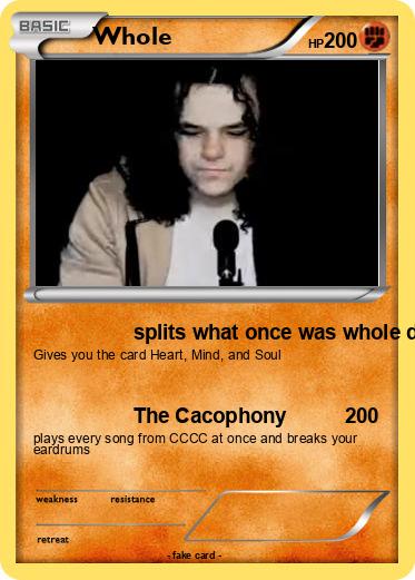 Pokemon Whole
