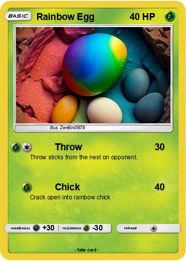 Pokemon Rainbow Egg