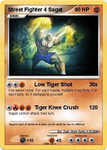 Pokemon Street Fighter 4 Sagat