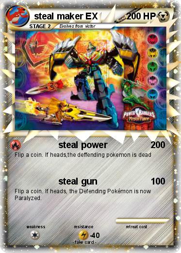 Pokemon steal maker EX