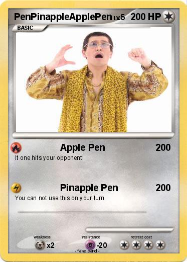 Pokemon PenPinappleApplePen