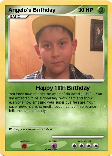 Pokemon Angelo's Birthday