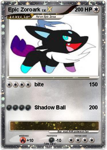 Pokemon Epic Zoroark