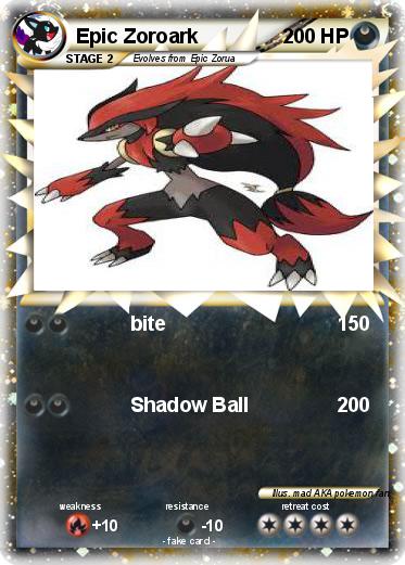Pokemon Epic Zoroark