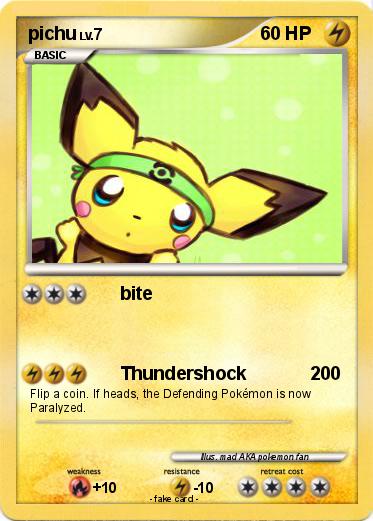 Pokemon pichu