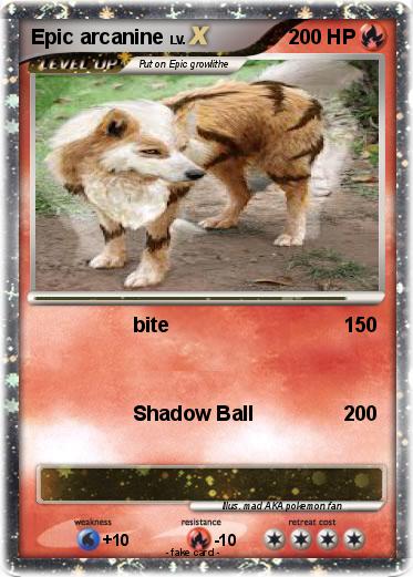 Pokemon Epic arcanine