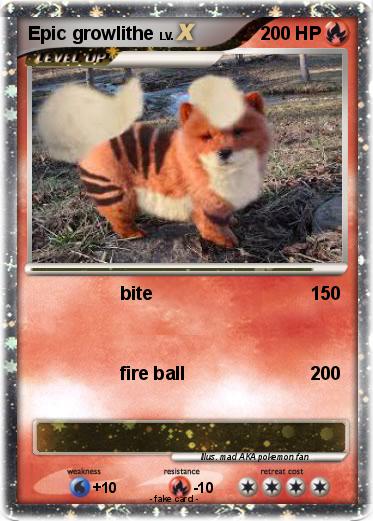 Pokemon Epic growlithe