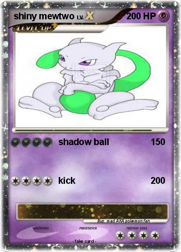 Pokemon shiny mewtwo