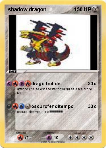 Pokemon shadow dragon