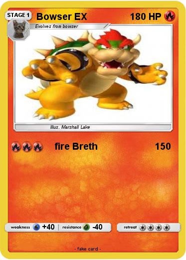 Pokemon Bowser EX