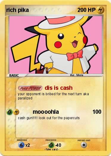 Pokemon rich pika