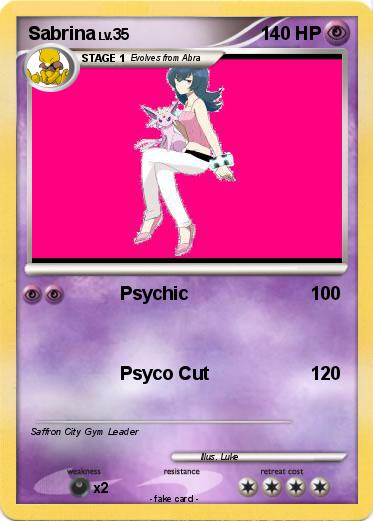Pokemon Sabrina